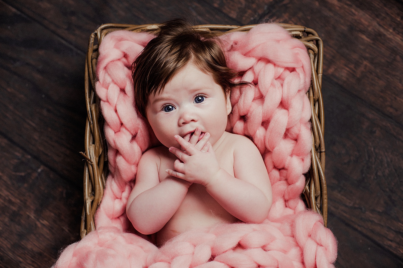 baby in basket