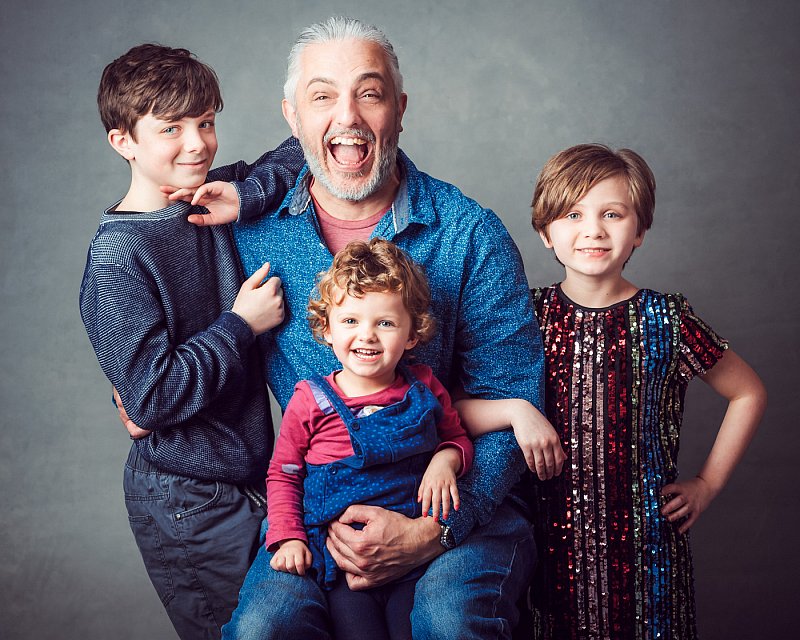 family photoshoot at studio27 cwmbran