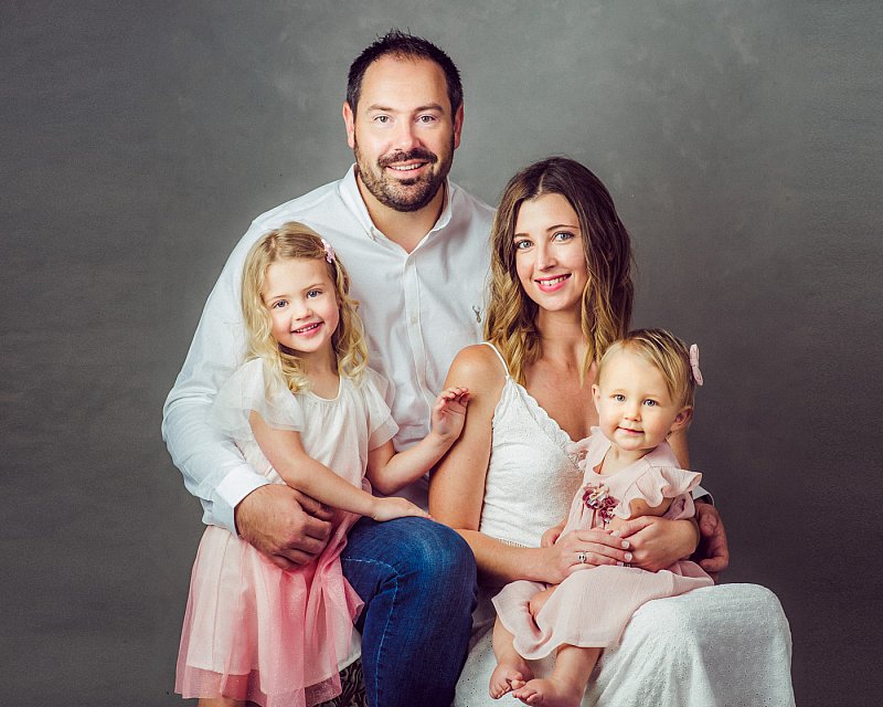 family photoshoot at studio27 cwmbran